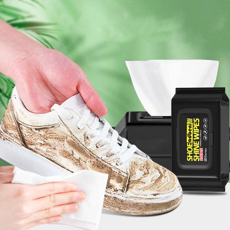 Shoe Wipes Cleaner Quickly Remove Dirt & Stains