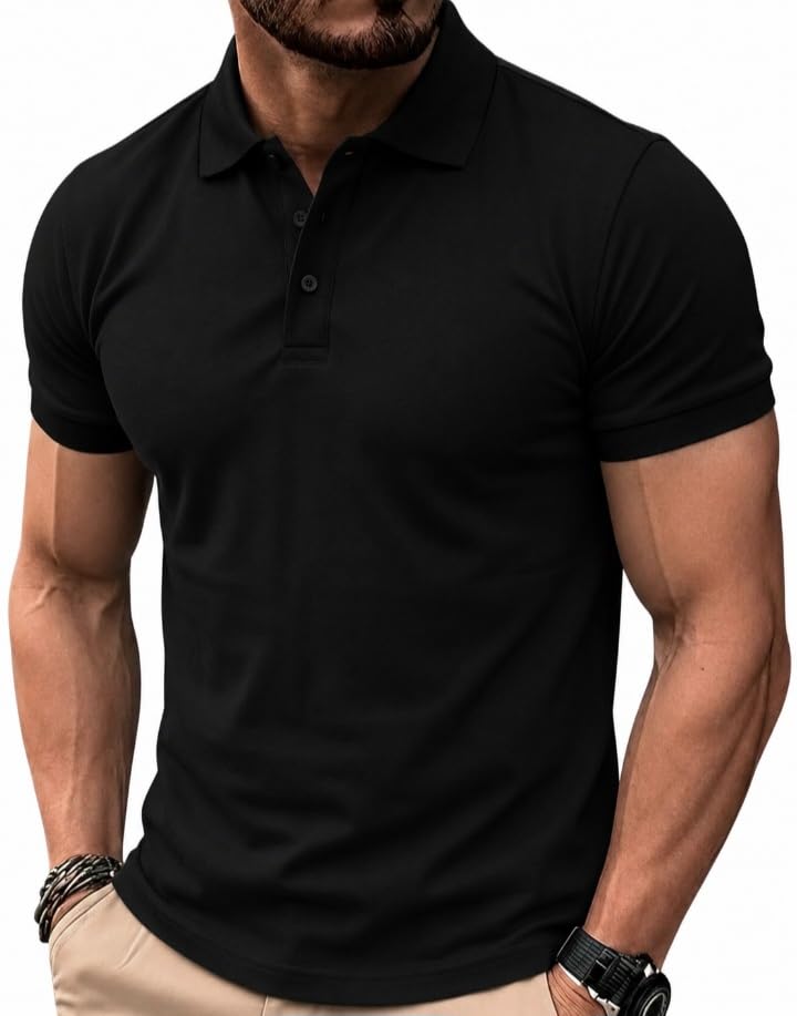 Premium Super Comfort Fit Polo T-Shirt (Pack Of 4)