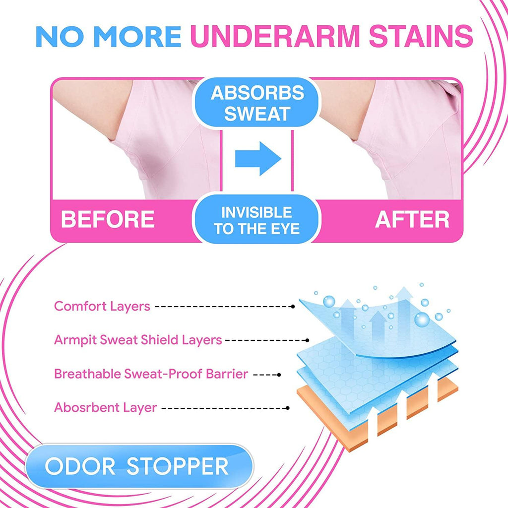 Armpit Sweat Pads (Pack of 10)