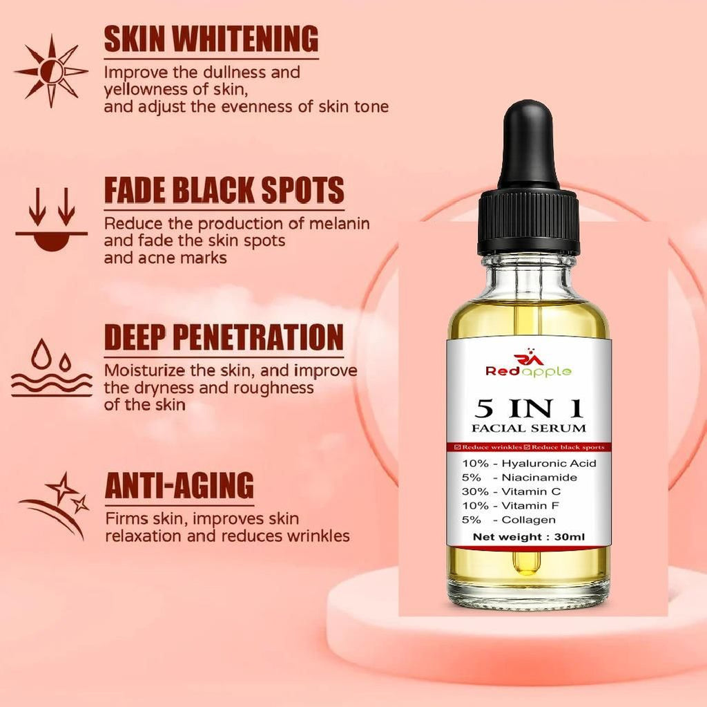 5 in 1 Facial Serum Pack of 2