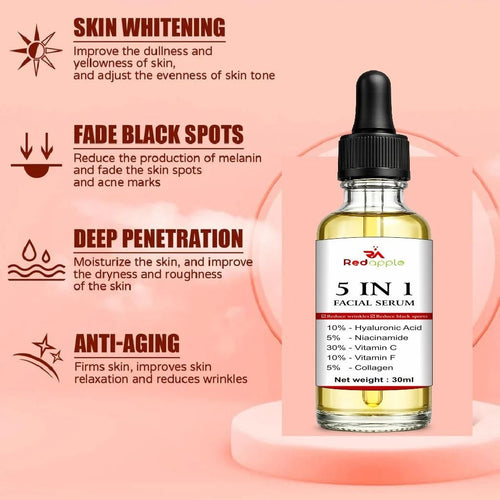 5 in 1 Facial Serum Pack of 2