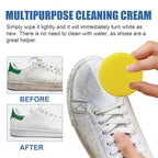 Shoes Cleaning Cream with Sponge