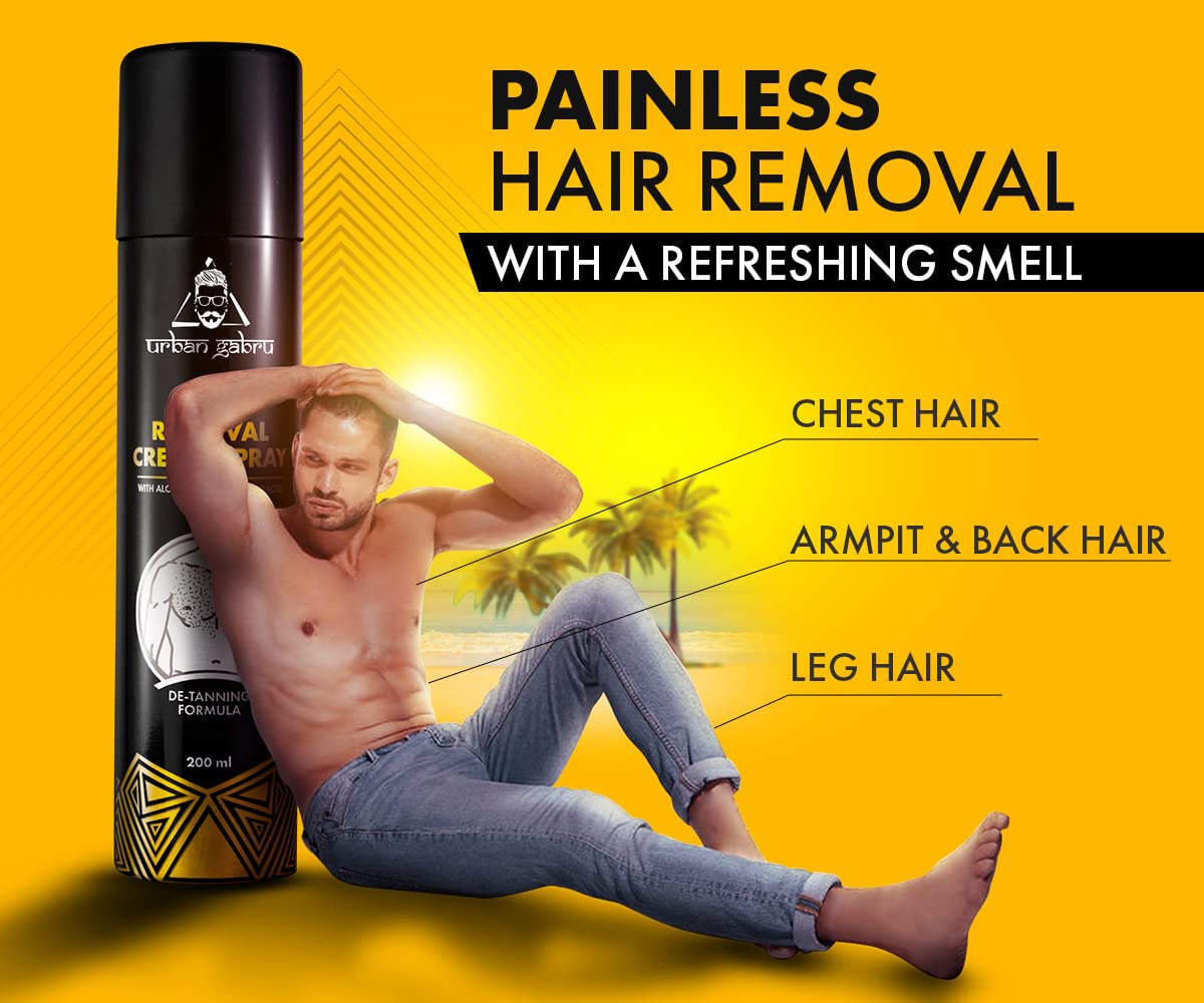 Organic Hair Removal Spray