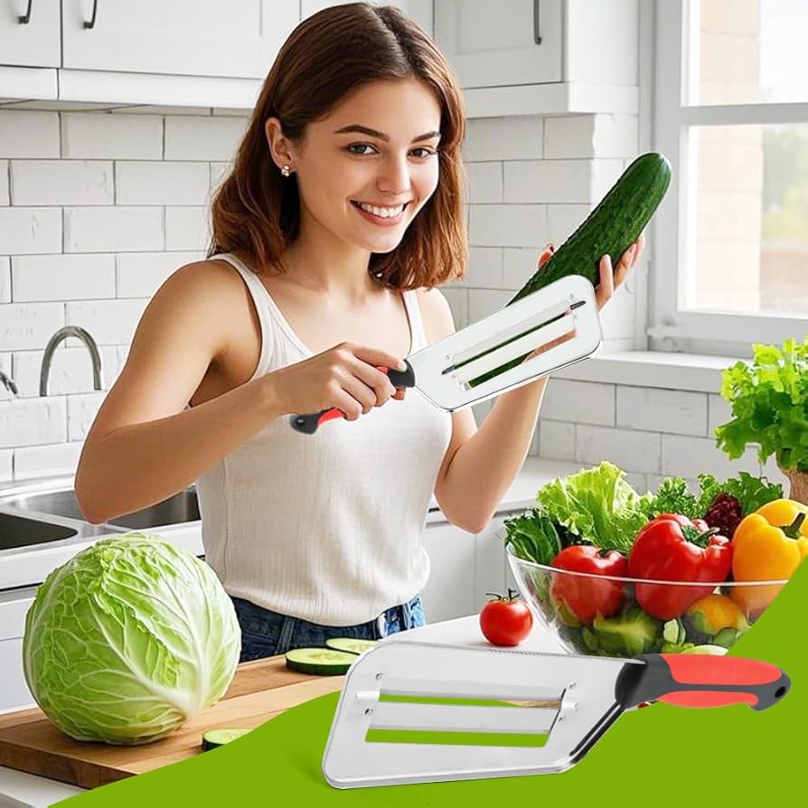 Multi-Functional Slicing Knife with Peeler