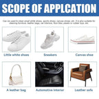 Shoes Cleaning Cream with Sponge
