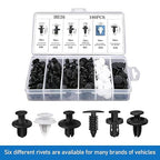 100-Pcs Universal Screw Clamps