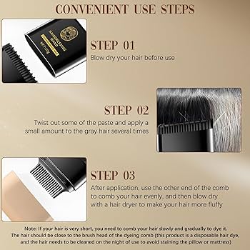 Hair Color Stick for White Hair Coverage