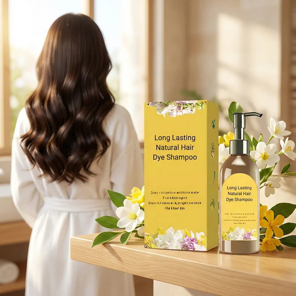 Long Lasting Natural Hair Dye Shampoo (Pack of 2)