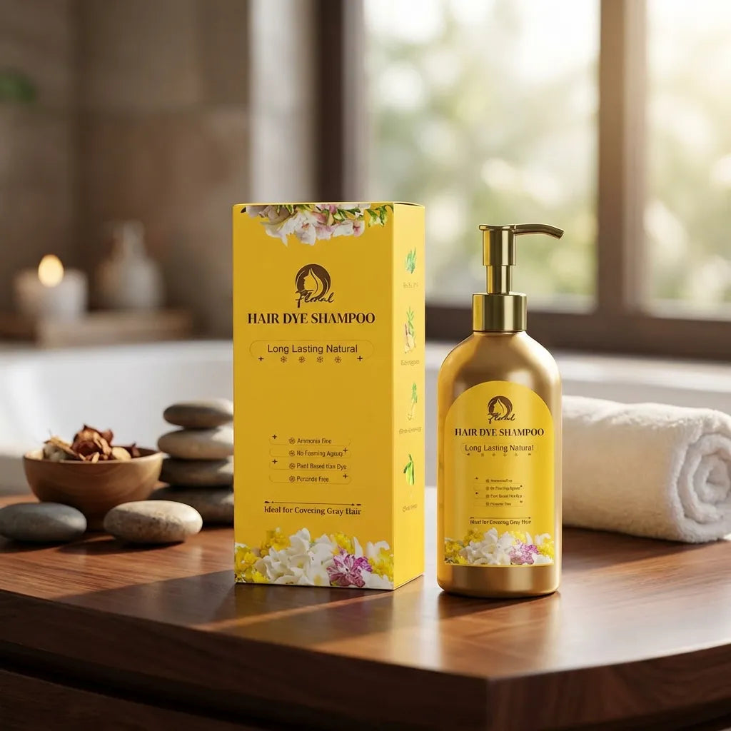 Long Lasting Natural Hair Dye Shampoo (Pack of 2)