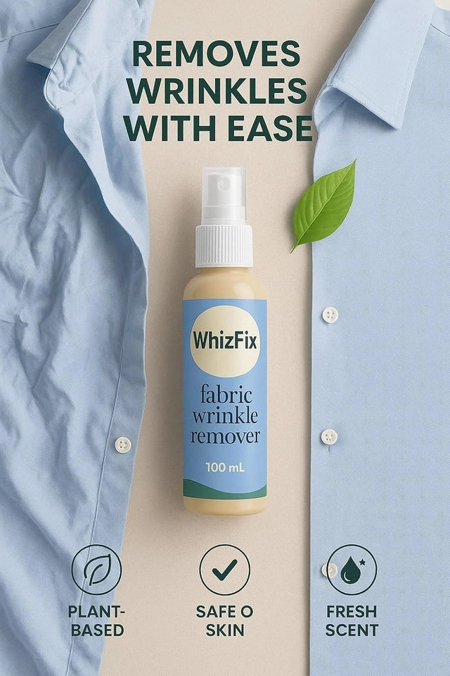 Plant-Based Fabric Wrinkle Remover (Pack of 2)