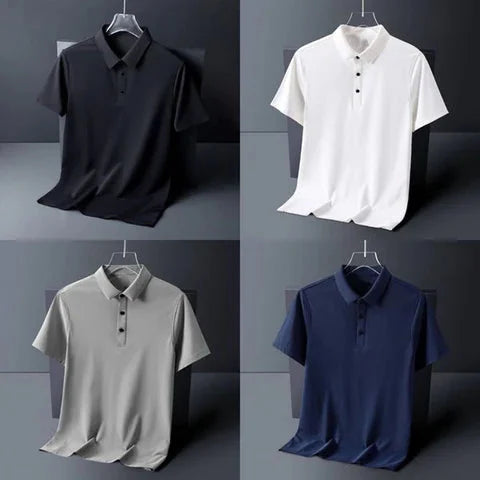 Premium Super Comfort Fit Polo T-Shirt (Pack Of 4)